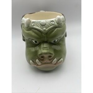 Vintage Star Wars 1983 Return Of The Jedi Hog Gamorrean Guard Mug